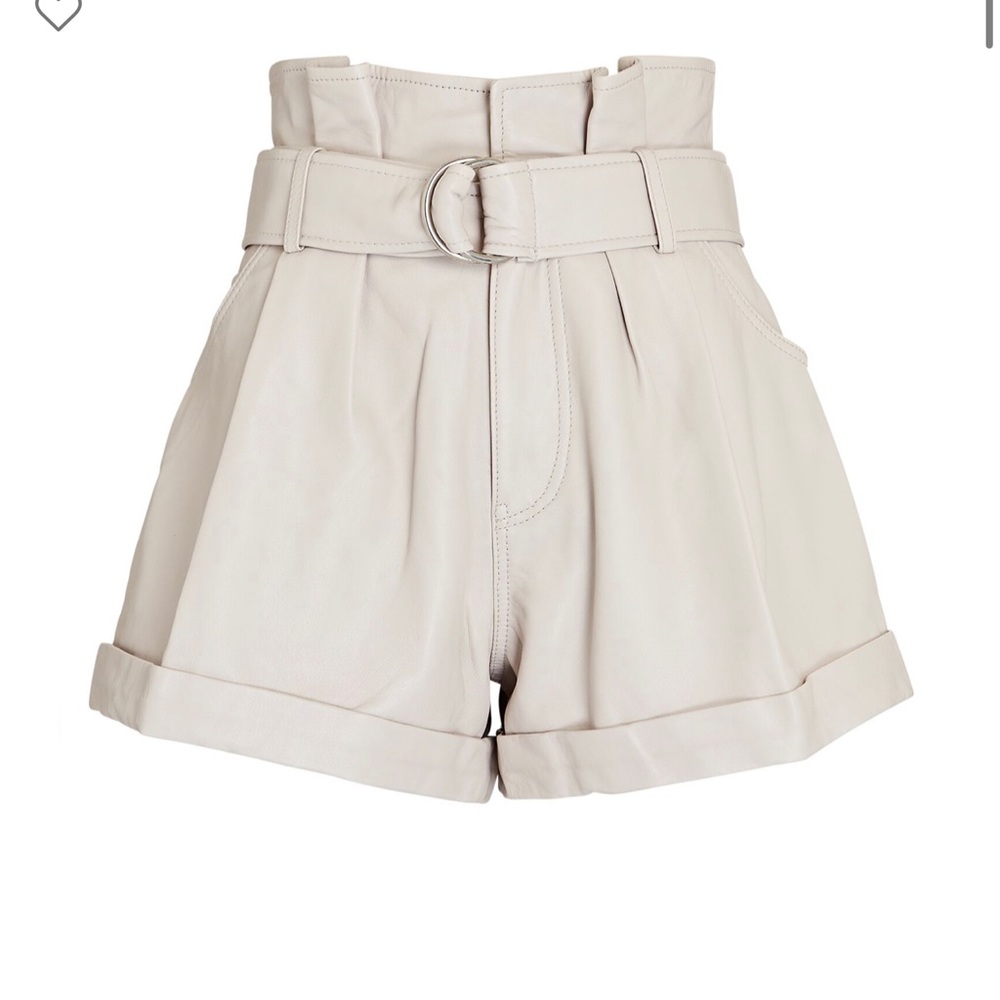 Marissa Webb leather shorts